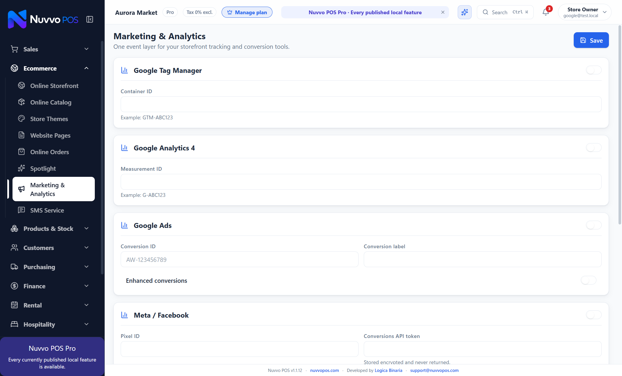 Marketing Integrations
